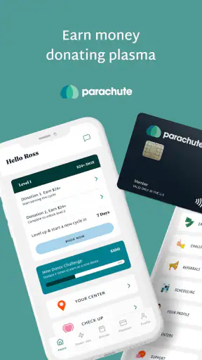 Parachute: Get Paid for Plasma screenshot