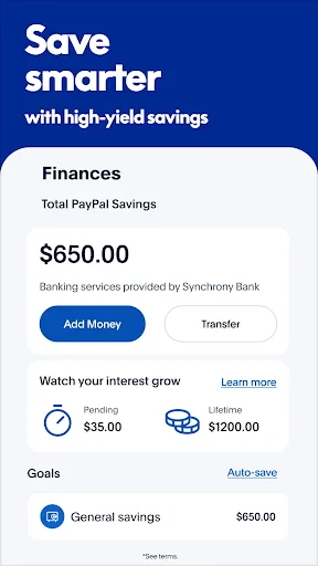 PayPal - Pay, Send, Save screenshot