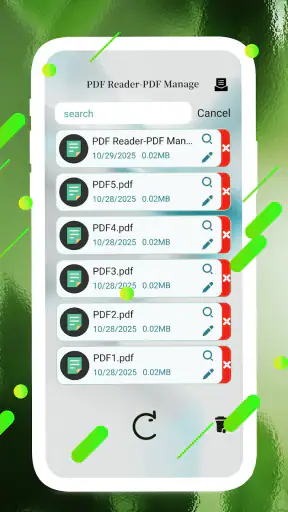 PDF Reader-PDF Manage screenshot