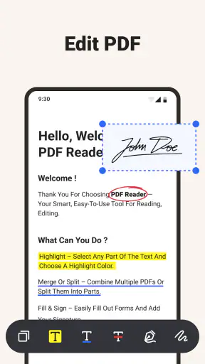 PDF Reader – Reader & Editor screenshot