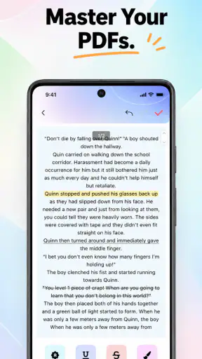 PDF Reader-Swift Doc Converter screenshot