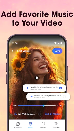 Photo Editor Video Maker Music screenshot