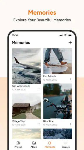Photo Gallery: Album & Vault screenshot