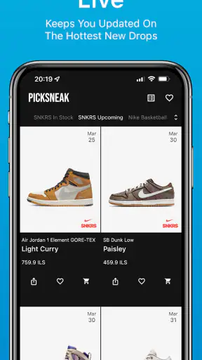 PickSneak: Shop Sneakers screenshot