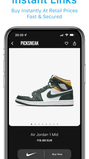PickSneak: Shop Sneakers screenshot