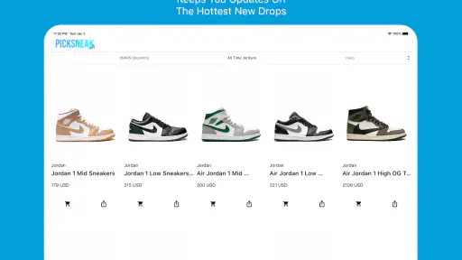 PickSneak: Shop Sneakers screenshot