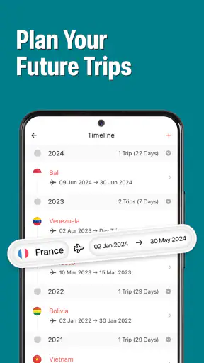 Pin Traveler: Travel Tracker screenshot