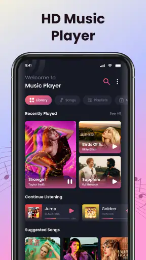 Play Song Offline Music Player screenshot