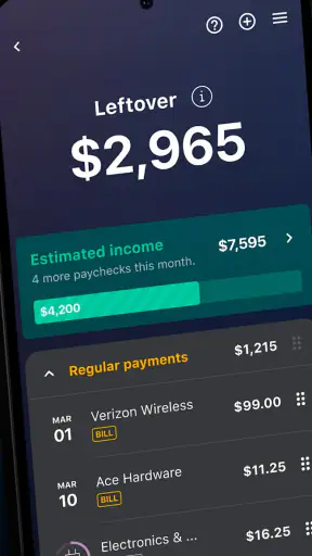 PocketGuard・Budget Planner App screenshot