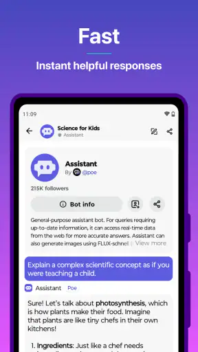 Poe - Fast AI Chat screenshot