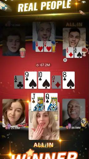 PokerGaga: Texas Holdem Live screenshot