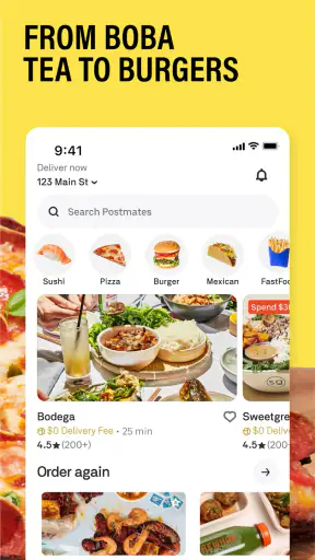 Postmates - Food Delivery screenshot