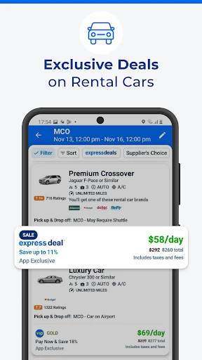 Priceline: Hotel, Flight & Car screenshot