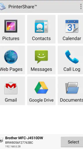 PrinterShare Mobile Print screenshot