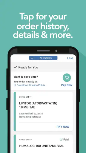 Publix Pharmacy screenshot