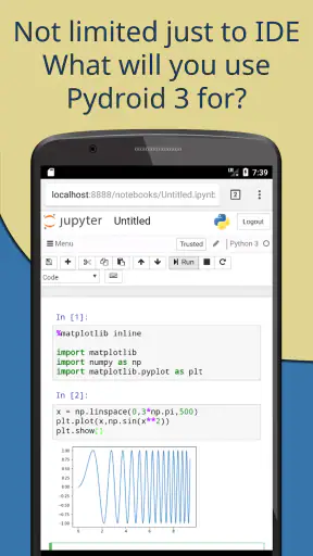 Pydroid 3 - IDE for Python 3 screenshot