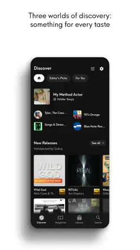 Qobuz: Music & Editorial screenshot
