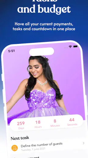 Quincy - Quinceanera Planner screenshot