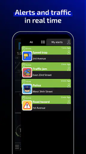 Radarbot: Radar Detector, GPS screenshot