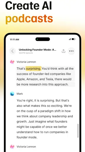 ElevenReader - Voice Reader screenshot