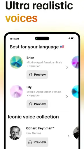 ElevenReader - Voice Reader screenshot