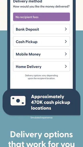 Remitly: Transfer money abroad screenshot