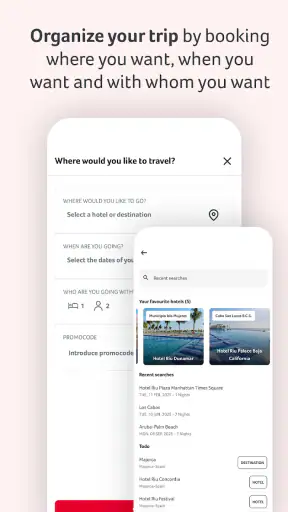RIU Hotels & Resorts screenshot
