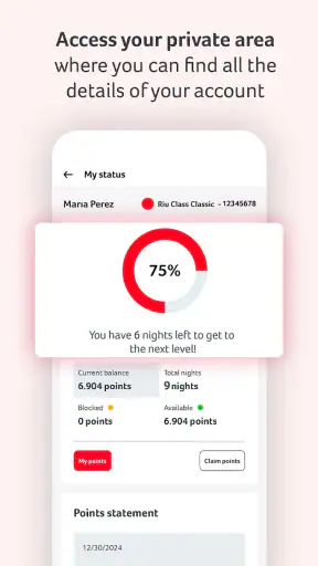 RIU Hotels & Resorts screenshot