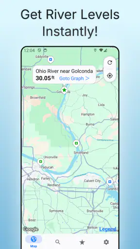 Rivercast - River Levels App screenshot