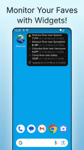 Rivercast - River Levels App screenshot