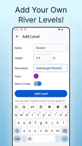 Rivercast - River Levels App screenshot