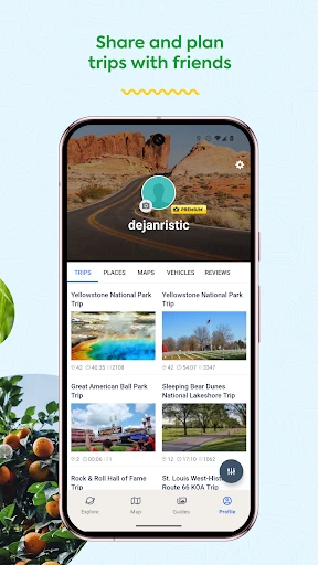 Roadtrippers - Trip Planner screenshot
