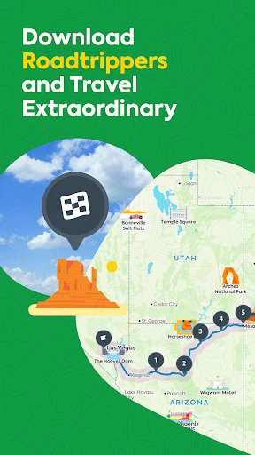 Roadtrippers - Trip Planner screenshot