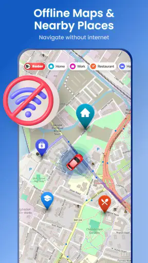Satellite View - Maps - Radar screenshot