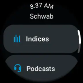 Schwab Mobile screenshot