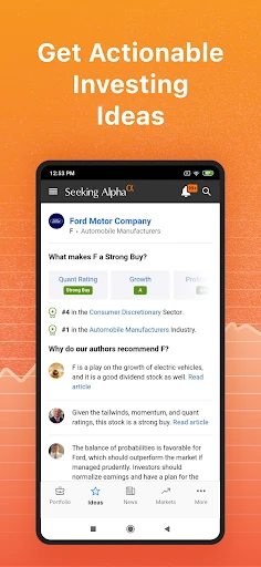 Seeking Alpha: News & Analysis screenshot
