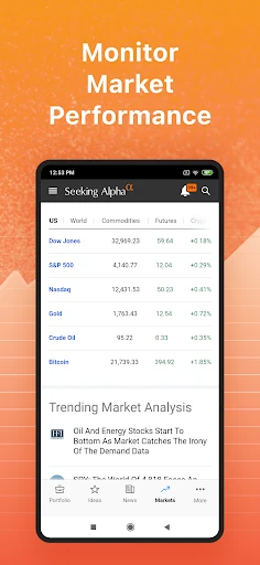 Seeking Alpha: News & Analysis screenshot