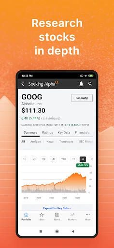 Seeking Alpha: News & Analysis screenshot