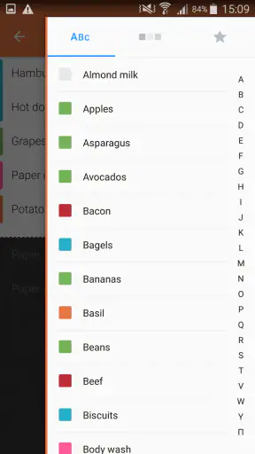 Shopping List - Buy Me a Pie! screenshot