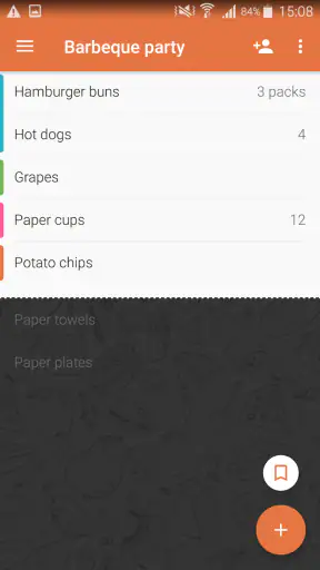 Shopping List - Buy Me a Pie! screenshot