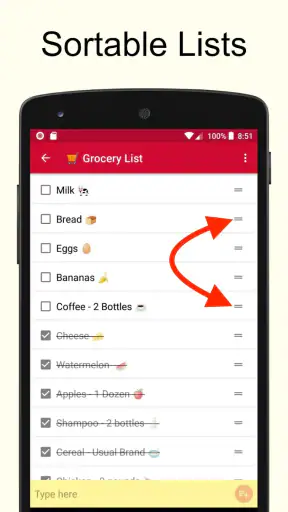 Shopping List - Simple & Easy screenshot