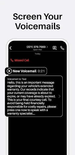 Sideline: 2nd Phone Line App screenshot