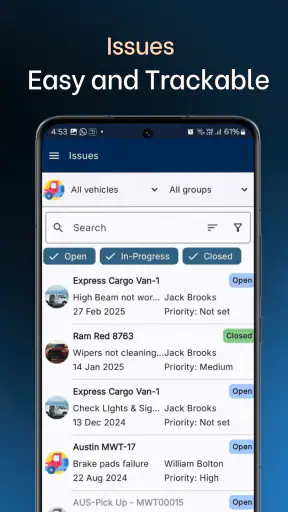 Simply Fleet: Fleet Management screenshot
