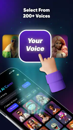 SingUp Music: AI Cover Songs screenshot