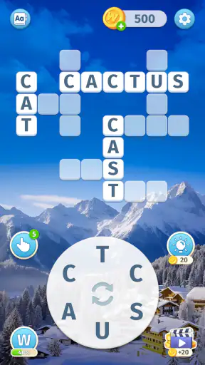 Sky Words: Relax Puzzle Games screenshot