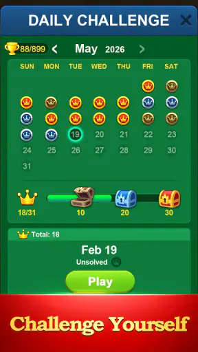 Solitaire screenshot