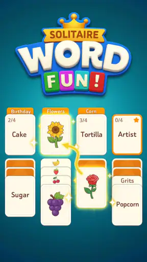 Solitaire Word Fun! screenshot