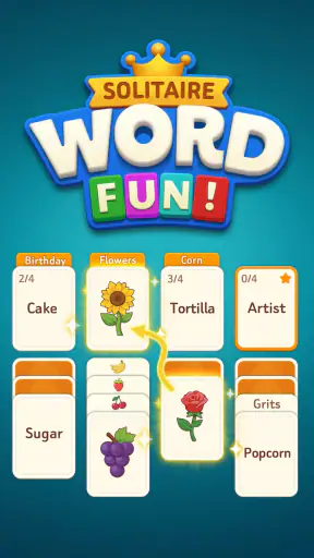 Solitaire Word Fun! screenshot