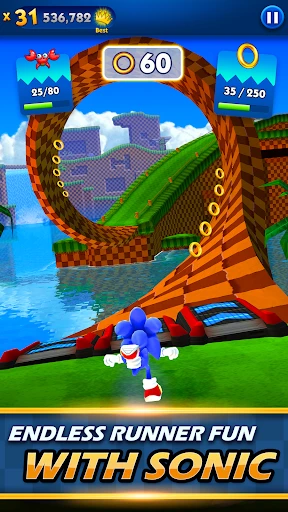 Sonic Dash Run screenshot