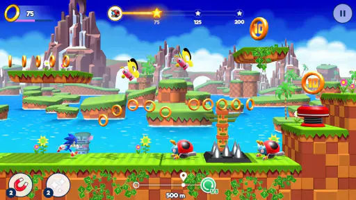 Sonic Runners Adventure game screenshot